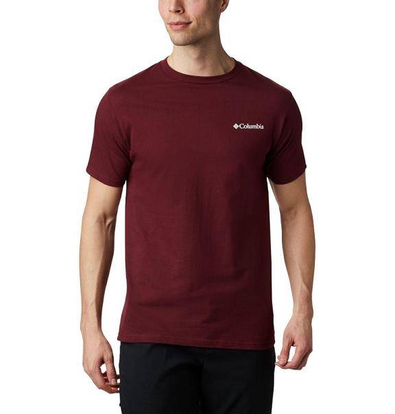 Columbia T-Shirt Herre Teton Sort DXVI23970 Danmark